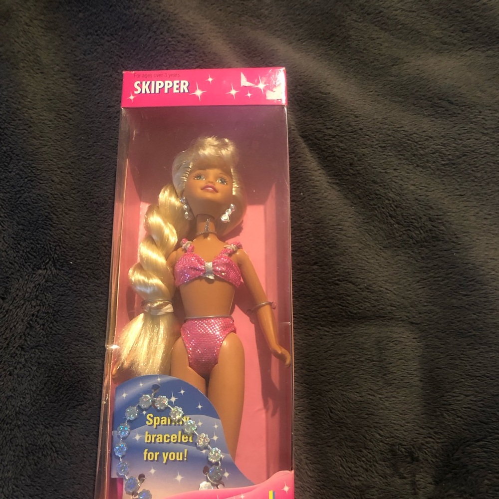 VINTAGE Skipper Blonde Barbie doll GREAT BIRTHDAY GIFT FOR ANYONE!